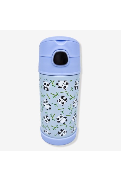 GARRAFA CLICK COM CANUDO 300 ML PANDA